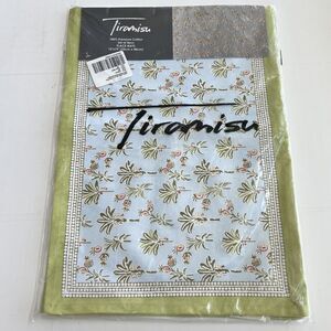New TIRAMISU (Set of 4) Palms & Pineapples Floral Premium Cotton Placemats